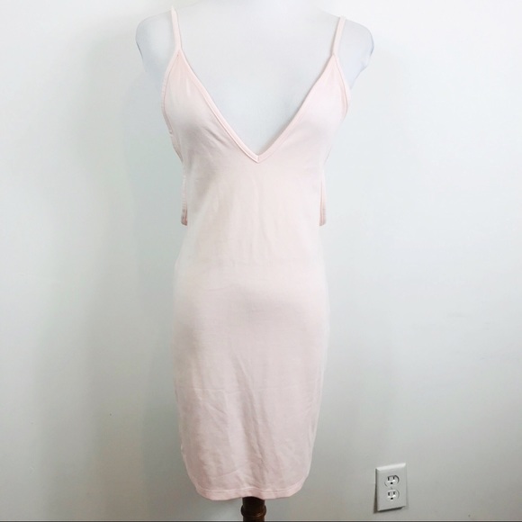 American Apparel Dresses & Skirts - American Apparel pink peachy strapy bodycon